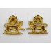 Pair of York & Lancaster Regiment Officer's Dress Collar Badges