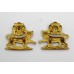 Pair of York & Lancaster Regiment Officer's Dress Collar Badges