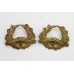 Pair of Pre 1881 57th (West Middlesex) Regiment of Foot Collar Badges (Miss-Matched)