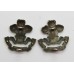 Pair of South Lancashire Regiment (Prince of Wales's Volunteers) Officer's Dress Collar Badges