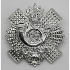 Highland Light Infantry (H.L.I.) Anodised (Staybrite) Cap Badge - King's Crown