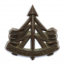 Reconnaissance Corps WW2 Plastic Economy Cap Badge