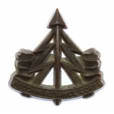 Reconnaissance Corps WW2 Plastic Economy Cap Badge