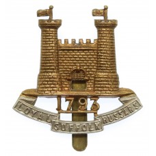 Loyal Suffolk Hussars Cap Badge