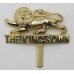 King's Own (Royal Lancaster) Regiment Anodised (Staybrite) Cap Badge