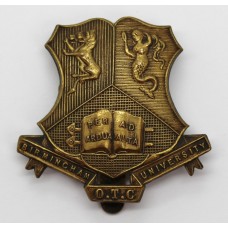 Birmingham University O.T.C. Cap Badge