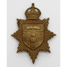 University of London O.T.C. Cap Badge - King's Crown