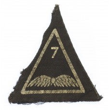 7th Air Formation Signals Cloth Painted Formation Sign 