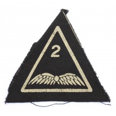 2nd Air Formation Signals Cloth Painted Formation Sign 