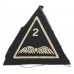 2nd Air Formation Signals Cloth Painted Formation Sign 