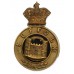 Victorian Suffolk Regiment Glengarry Badge Helmet Plate Centre