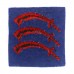 28th (Essex) Searchlight Regiment R.A. Cloth Formation Sign