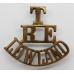 Royal Engineers Lowland Territorials (T/R.E./LOWLAND) Shoulder Title