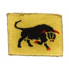 11th Armoured Division Cloth Formation Sign