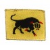 11th Armoured Division Cloth Formation Sign