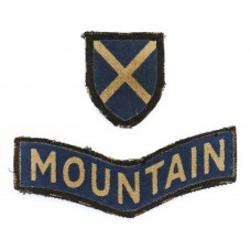52nd (Lowland) Division Printed Formation Sign