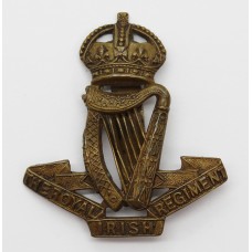 Royal Irish Regiment Cap Badge - King's Crown