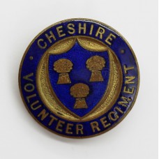 WW1 Cheshire Volunteer Regiment V.T.C. Enamelled Lapel Badge