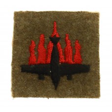 5th Anti-Aircraft Division Cloth Formation Sign