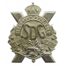 Canadian Stormont, Dundas & Glengarry Highlanders Cap Badge - King's Crown