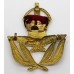 Royal Air Force (R.A.F.) Warrant Officer's Cap Badge - King's Crown