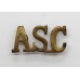 Army Service Corps (A.S.C.) Shoulder Title