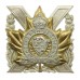 Canadian The Perth Regiment Cap Badge - King's Crown