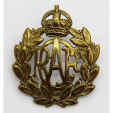 Royal Canadian Air Force (R.C.A.F.) Cap Badge - King's Crown