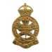 Canadian Royal Montreal Regiment Cap Badge - King's Crown