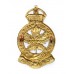 Canadian Royal Montreal Regiment Cap Badge - King's Crown