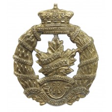 Canadian British Columbia Regiment (Duke of Connaught's Own) Cap Badge