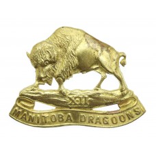 Canadian 12th Manitoba Dragoons Cap Badge