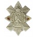 Canadian Black Watch Royal Highland Regiment of Canada Cap Badge - King's Crown