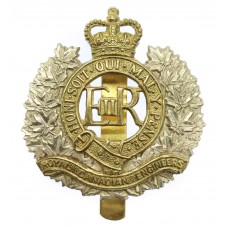 EIIR Royal Canadian Engineers Bi-metal Cap Badge