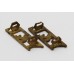 Pair of York & Lancaster Regiment (Y & L) Shoulder Titles