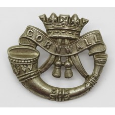 Edwardian Duke of Cornwall's Light Infantry Cap Badge