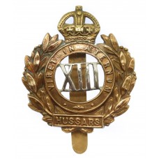 Edwardian 13th Hussars Cap Badge