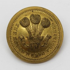 Royal Welsh Fusiliers Officer's Button (Large)