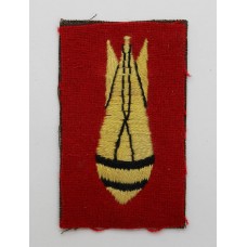 Royal Engineers Bomb Disposal Cloth Arm Badge