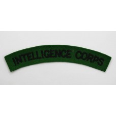 Intelligence Corps (INTELLIGENCE CORPS) Cloth Shoulder Title