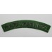 Intelligence Corps (INTELLIGENCE CORPS) Cloth Shoulder Title