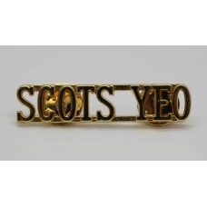 Scottish Yeomanry (SCOTS YEO) Shoulder Title