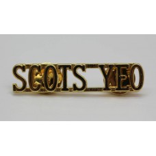 Scottish Yeomanry (SCOTS YEO) Shoulder Title