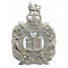 King's Own Scottish Borderers (K.O.S.B.) Cap Badge - Queen's Crown