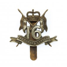 16th/5th Queen's Lancers Beret Badge - Queen's Crown