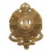 10th County of London Bn. (Hackney Rifles) London Regiment Cap Badge - King's Crown