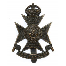 12th London Regiment (The Rangers) Cap Badge - King's Crown