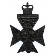 16th London Regiment (Queen's Westminster & Civil Service Rifles) Cap Badge - Queen's Crown