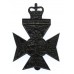 16th London Regiment (Queen's Westminster & Civil Service Rifles) Cap Badge - Queen's Crown