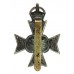 16th Battalion (Queen's Westminster & Civil Service Rifles) London Regiment Cap Badge - King's Crown